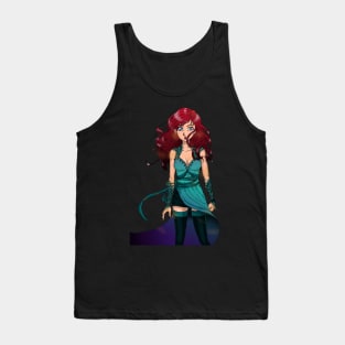 Fantasy Girl without background Tank Top